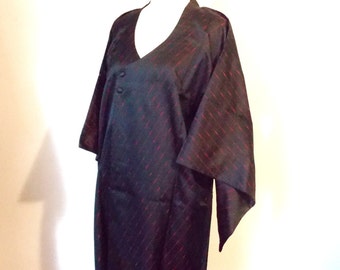 Vintage KIMONO casual summer silk arrow mo