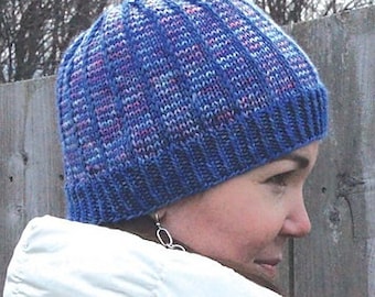 Items similar to Callista- Knit Hat Pattern on Etsy