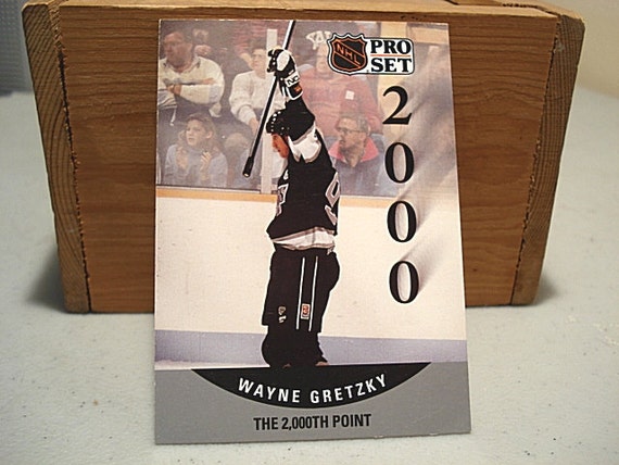 Wayne Gretzky 2000 Point Card Pro Set Hockey Hall Of Famer