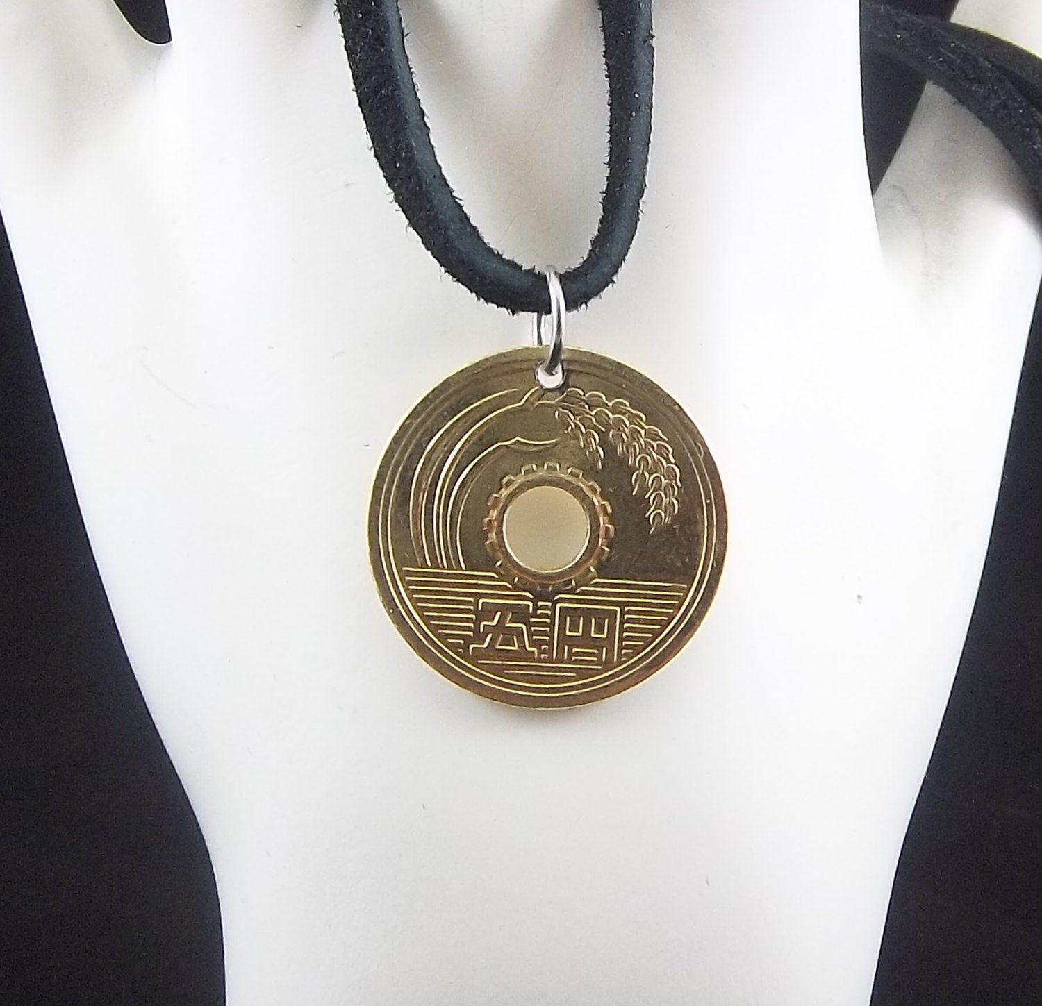 Good luck coin necklace Clearance