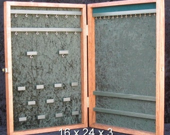 Jewelry Display Case Portable Craft Show Wood Ex Jewelry Display Case Portable Craft Show Wood Ex