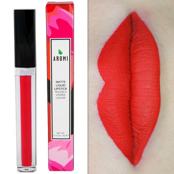 Preppy Red Matte Liquid Lipstick Glossy To Matte Liquid Lipstick Bright Red Lipstick Vegan 2939