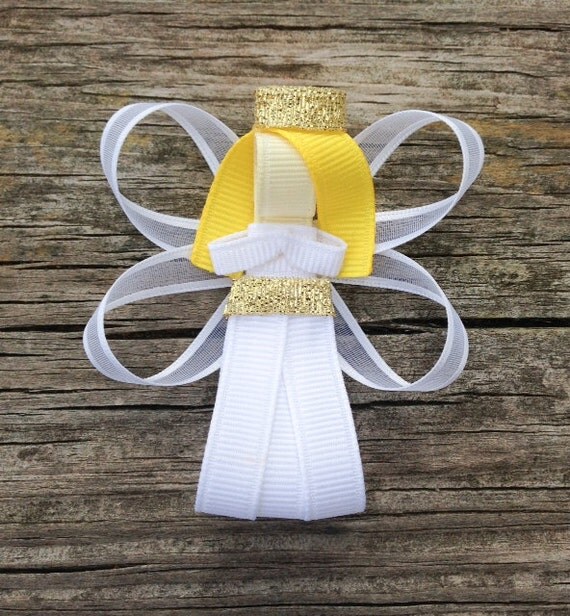 Angel Hair Clip Christmas Hair Clip Holiday Hair Clip Angel