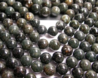 Astrophyllite - 8 mm round - A quality - 48 beads per strand - 1 full strand - very rare - RFG135
