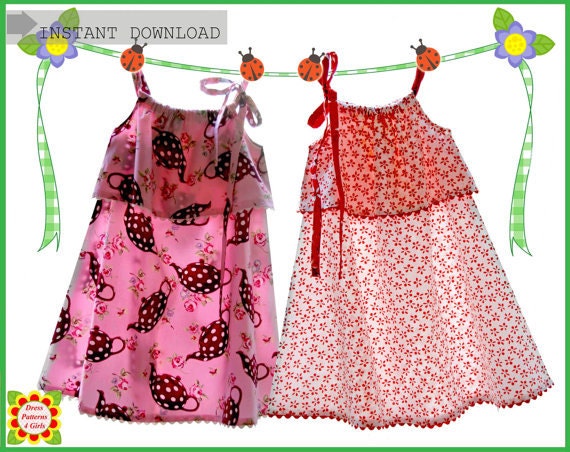 easy free pillowcase dress pattern Free SillyMilly Pillowcase Sundress Mother Dress PATTERN Girls