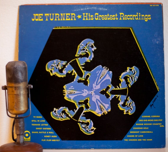 ON SALE Big Joe Turner Vintage Vinyl LP Record Album 1950s Mid Century ...