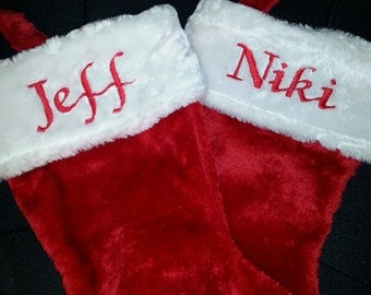 Personalized Christmas Stockings