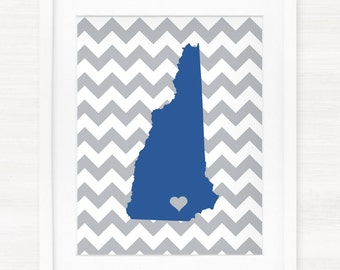 New Hampshire Art | Etsy