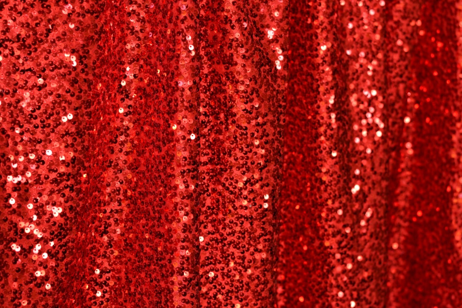 5 feet x 6 feet Ruby Red Shimmer Sequin Fabric Photography