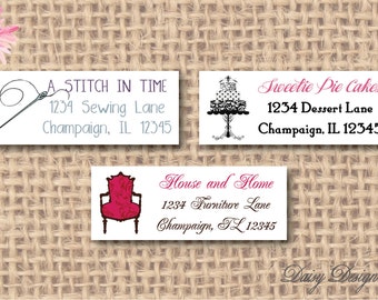 return address labels