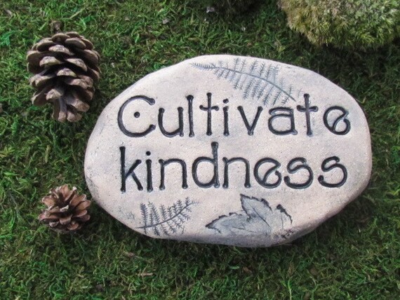 Items similar to Cultivate Kindness. Inspirational Kindness sign ...