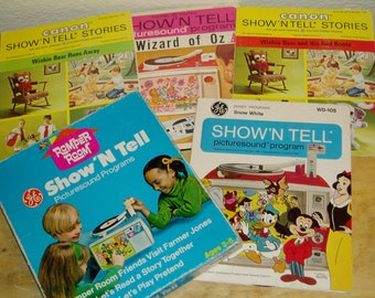 Show 'N Tell * for General Electric Phono-Viewers