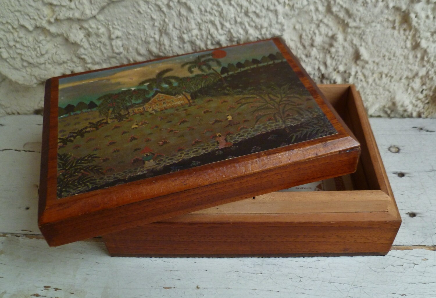 Wood Box. Jewelry Box. Trinket Storage Box. Rita Genet Art Print ...