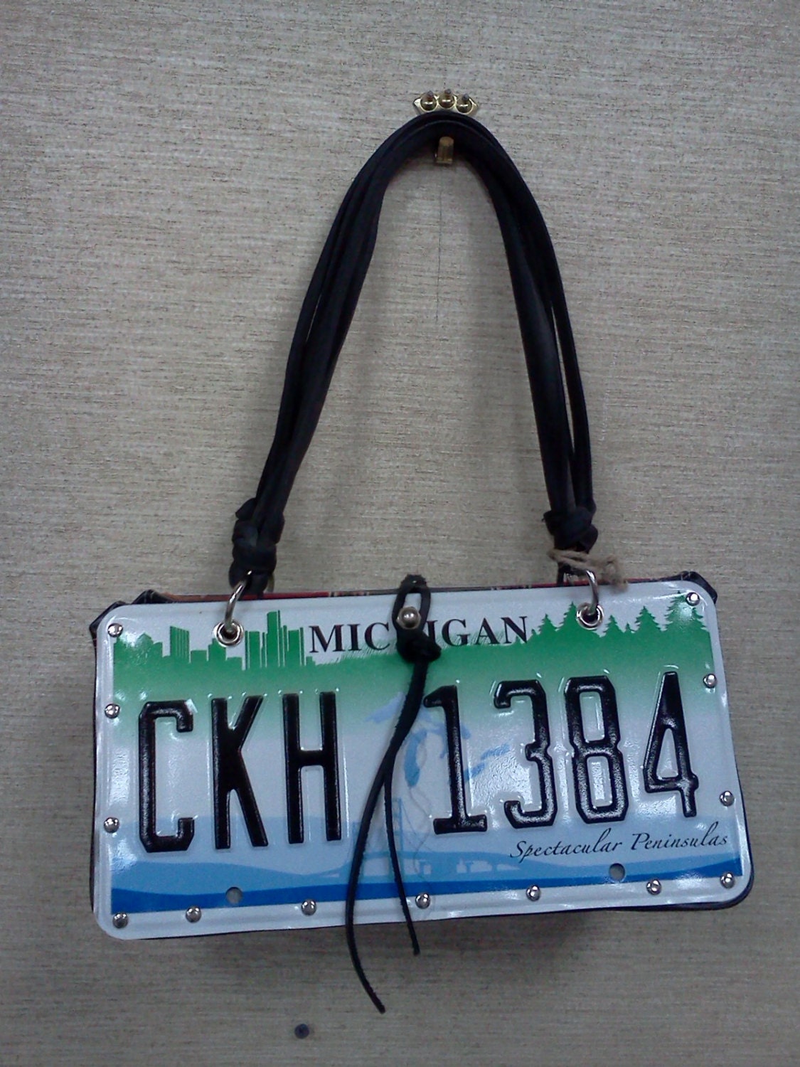 License Plate Purse Made to Order you pick by MyLicensePlateHeaven