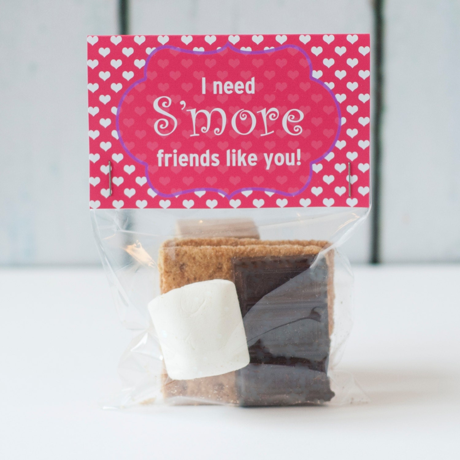 Printable I need S'more friends like you S'mores Kids