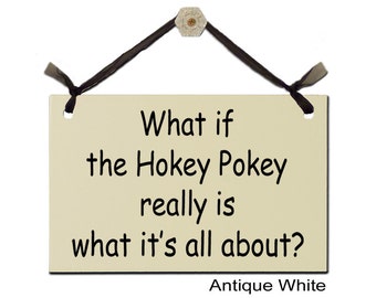 What if the Hokey Pokey really is what it's all about?