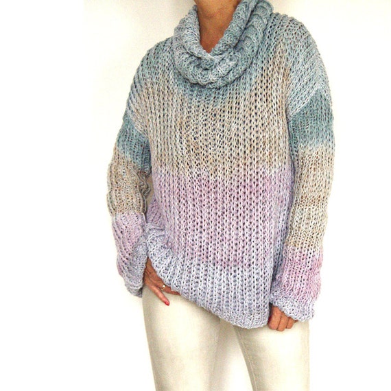 pastel tie dye sweater