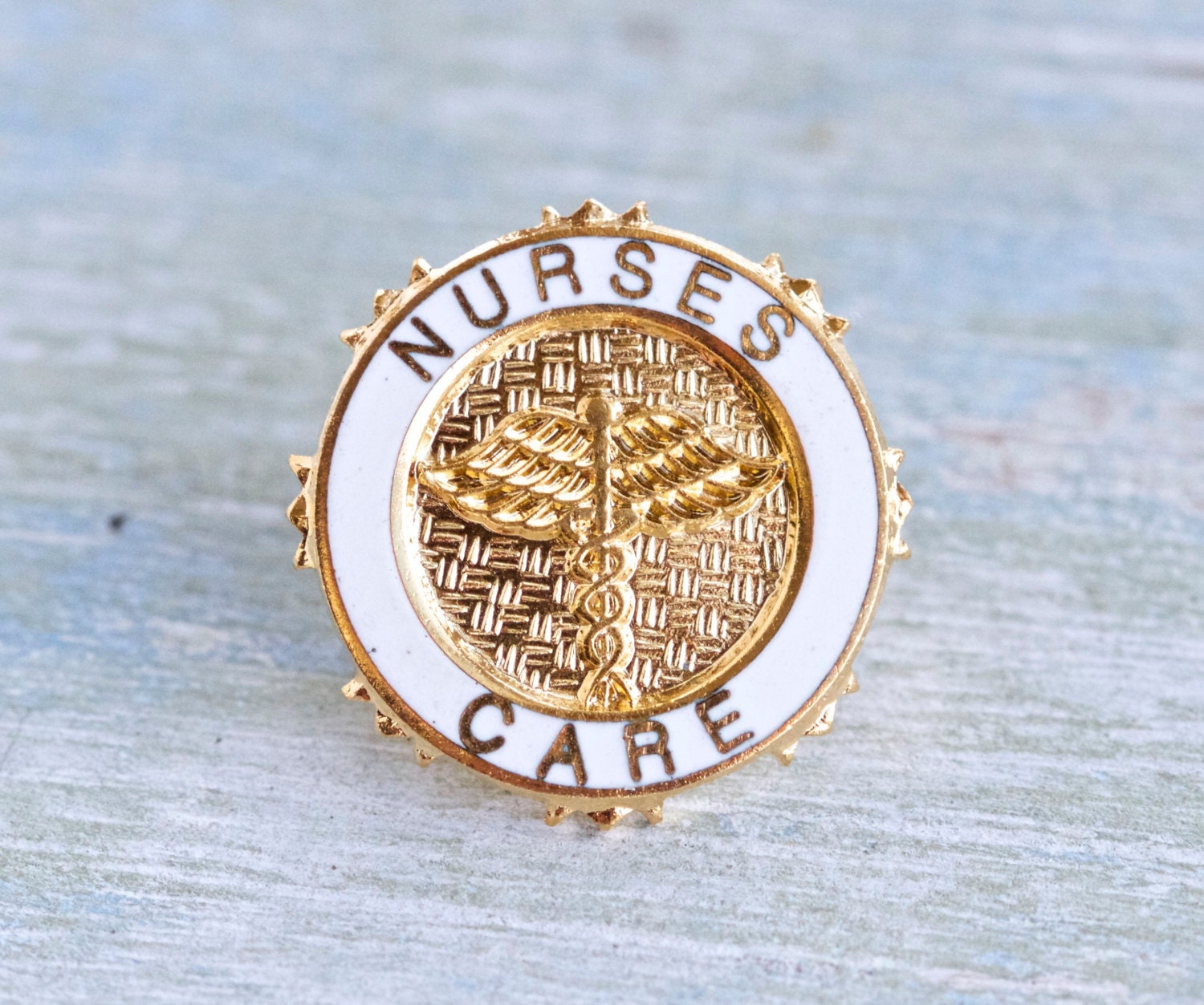 Nurses Care Badge Enamel Nurse Pin