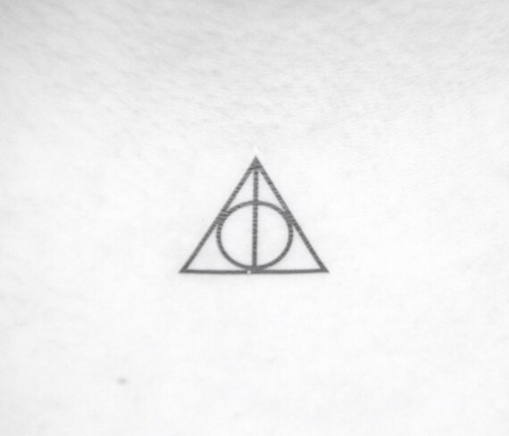 Harry Potter Heiligtümer des Todes temporären Tattoo