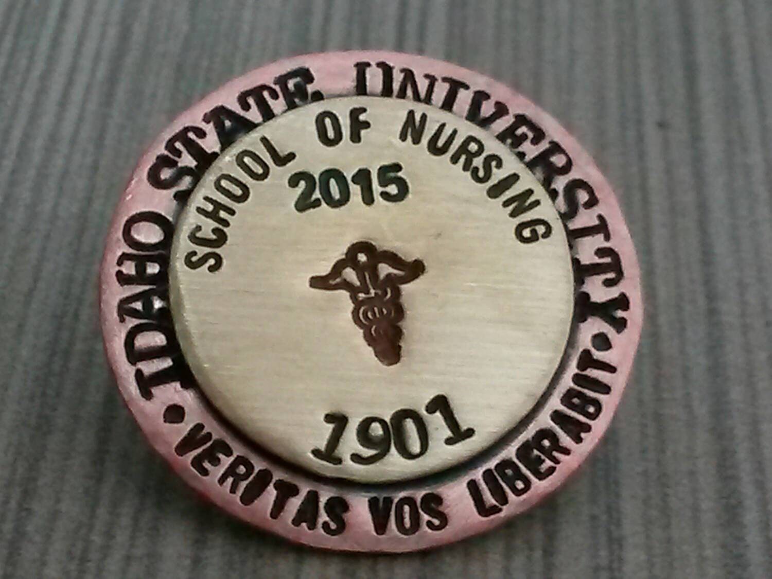 Custom nursing pin
