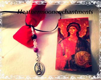 Saint+To+Ward+Off+Evil Archangel Michael Saint Michael A mulet PROTECTION / Ward Off EVIL and ...