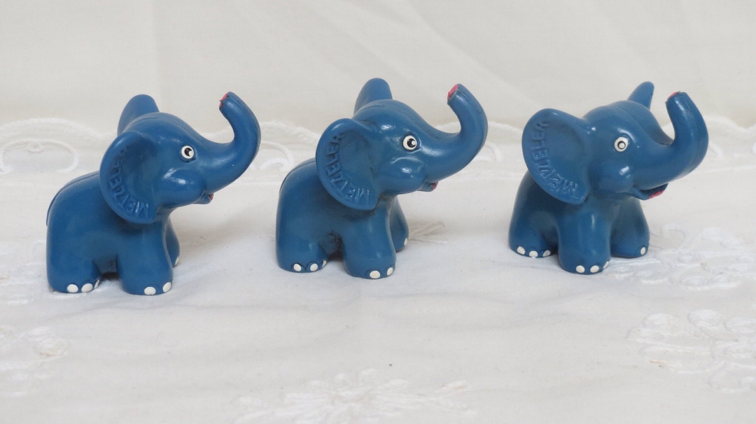 blue elephant soft toy