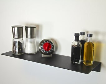 Shelf, Metal Wall Shelf, Floating Shelf, Bathroom Shelf, Black Shelf, Floating Wall Shelf, Modern Shelf, Office Shelf, Metal Floating Shelf