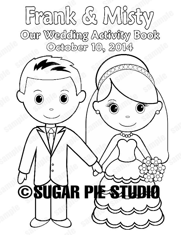 It is an image of Invaluable Personalized Wedding Coloring Book It is a graphic of Invaluable Personalized Wedding Coloring Book