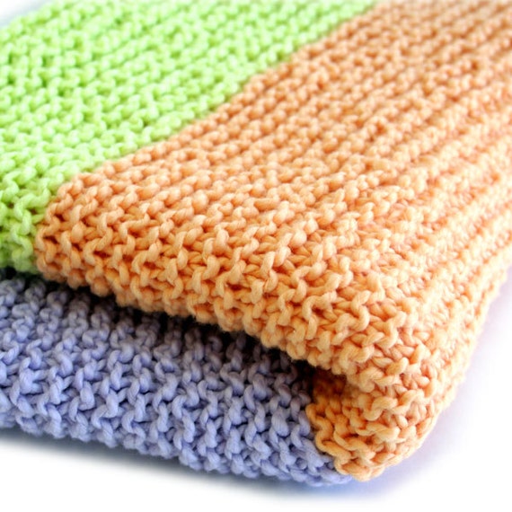 Download Baby blanket knitting kit - learn how to knit - easy ...