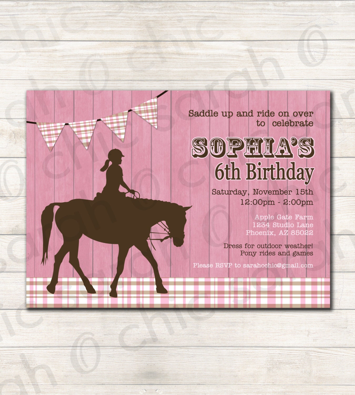 25-of-the-best-ideas-for-horse-invitations-birthday-party-home