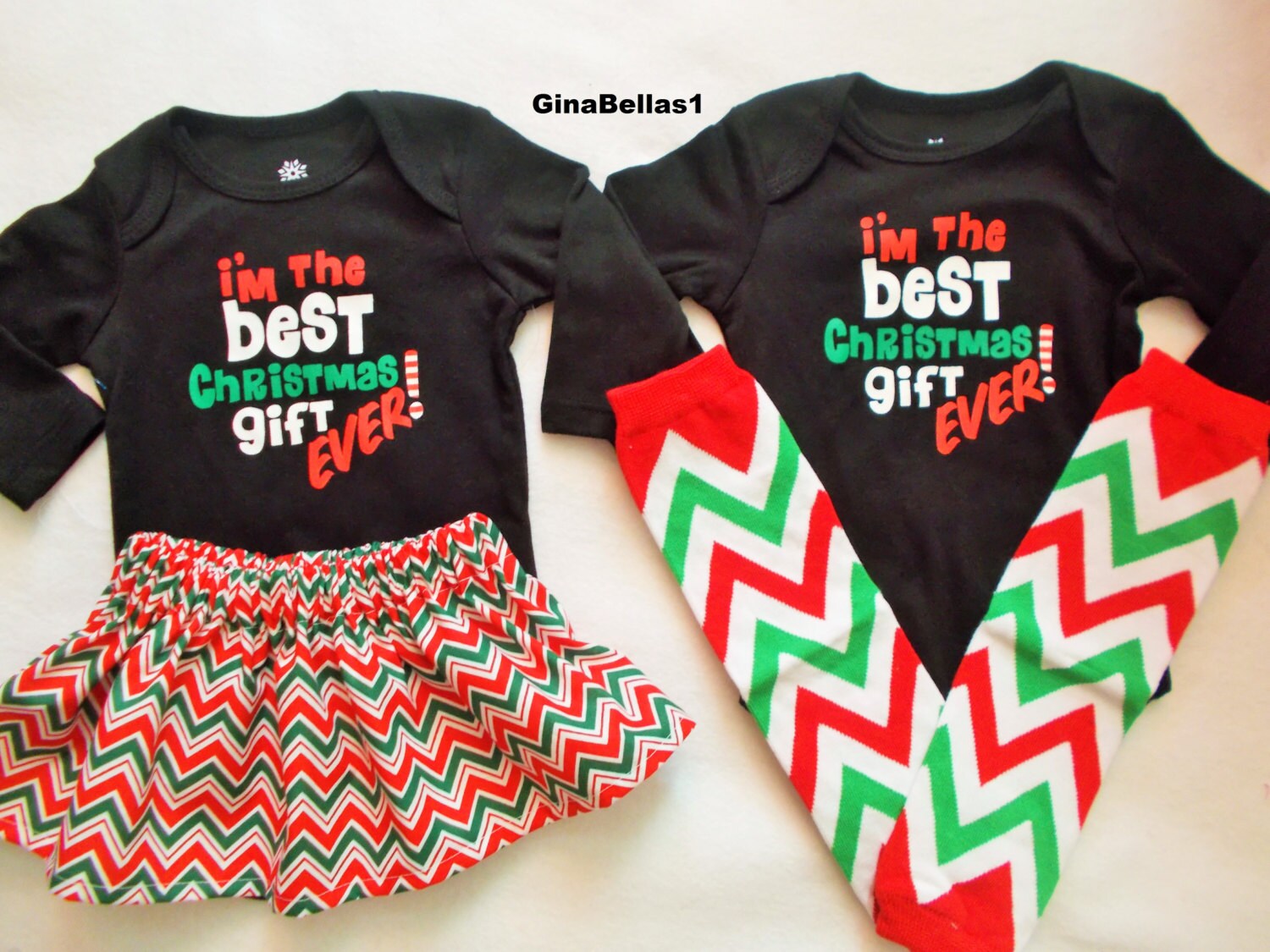 Christmas leg warmers or skirt outfit first Best by GinaBellas1