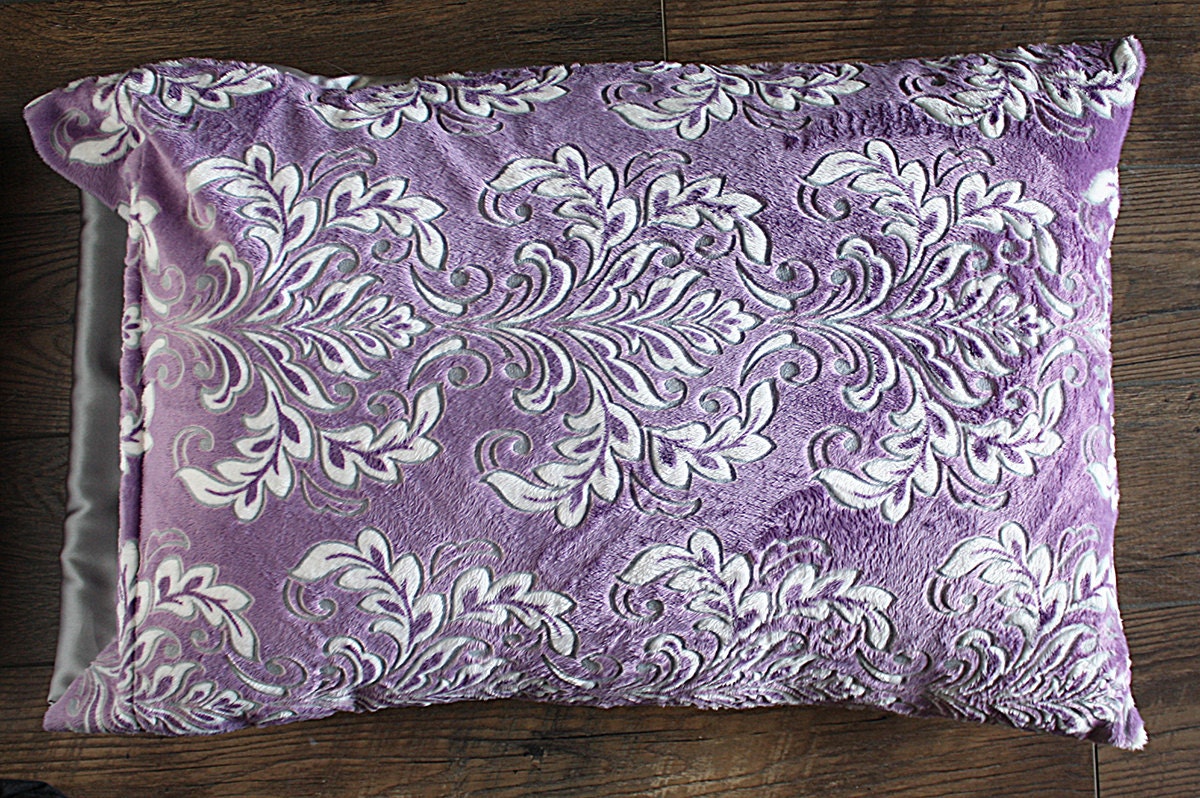 Minky Pillowcase minky and satin pillowcase satin