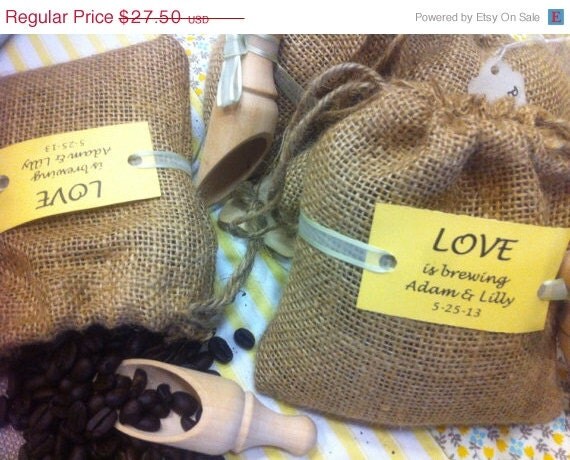 20% OFF SALE (ends 2/28) 10 pcs Love is Brewing Party Favor Il_570xn