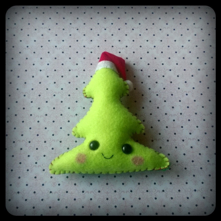 christmas tree plush toy