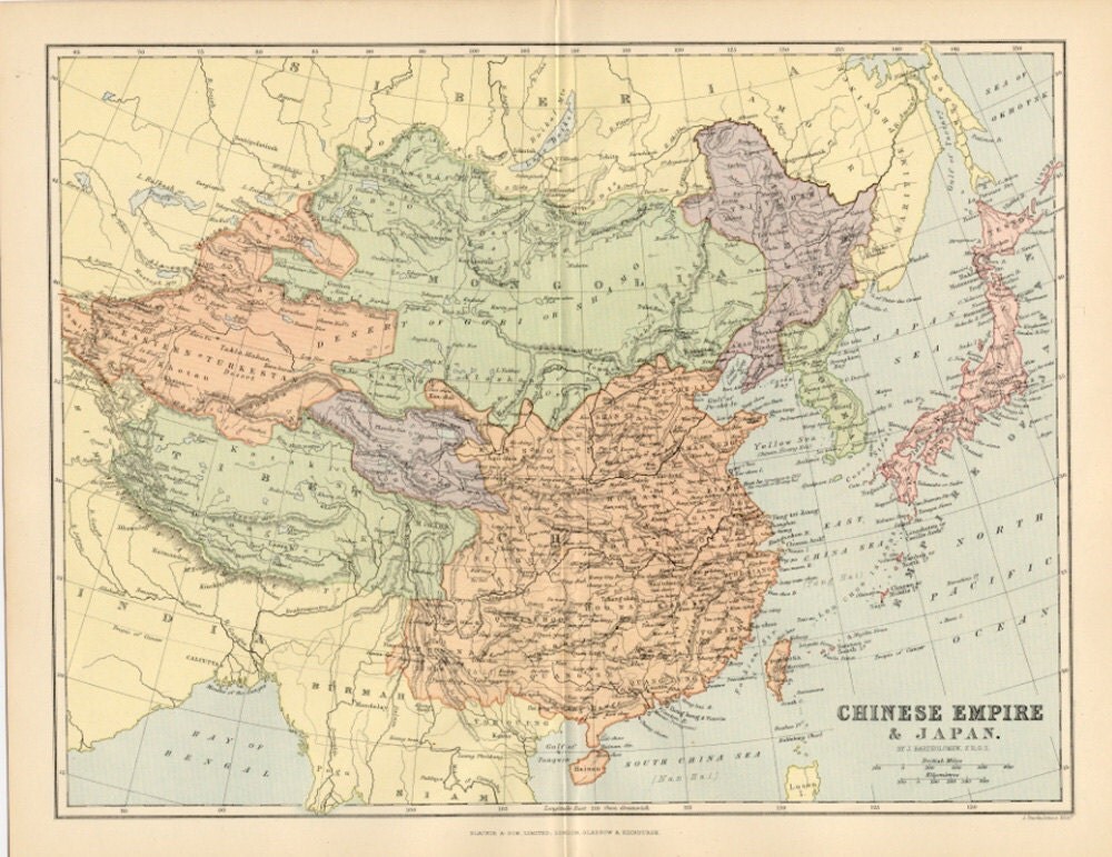 Сравнение японии и китая в 19 веке. Китайская карта Китая 19 века. Китай 19 век карта. Китай в 19 веке карта. Японская Империя 19 век карта.