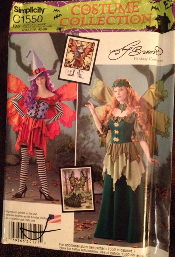 Adult Fairy & Punk Witch costume pattern
