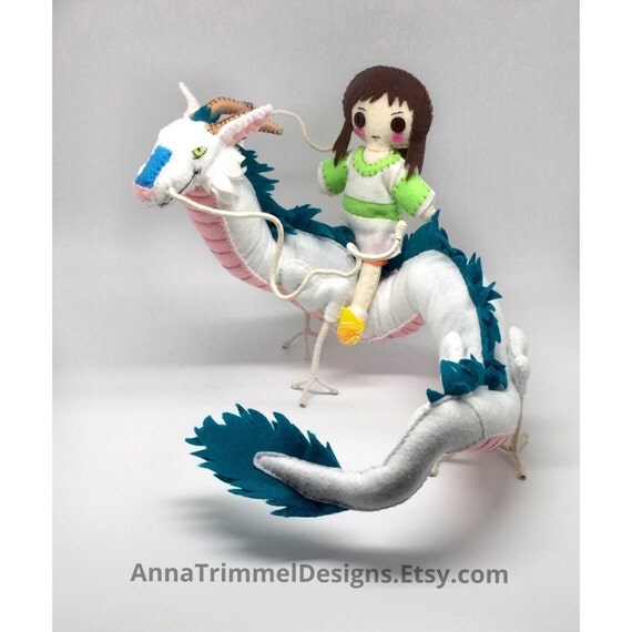 spirited away dragon plush