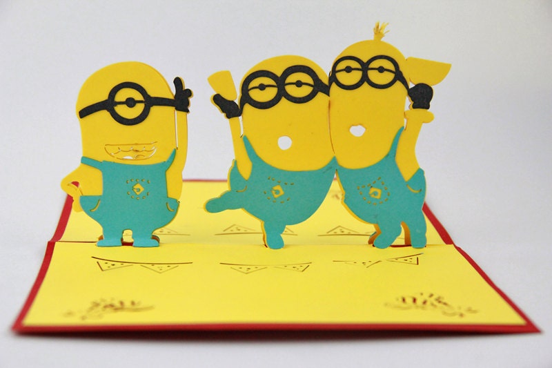 minion pop up