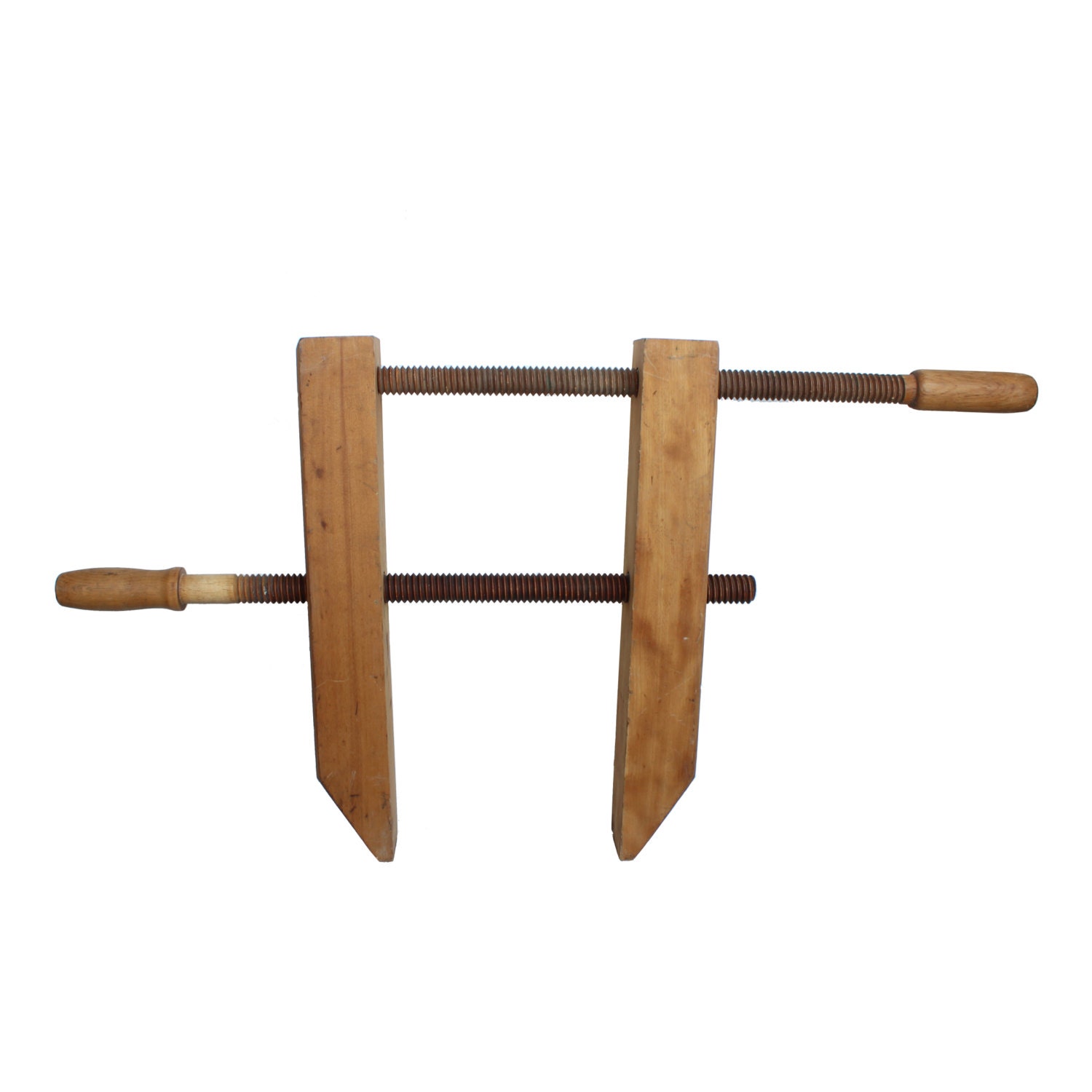 Vintage Carpenter's ClampWooden Woodworking Clamp by AuroraMills