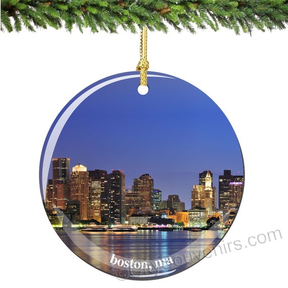 boston porcelain christmas ornament decoration boston porcelain christmas ornament decoration