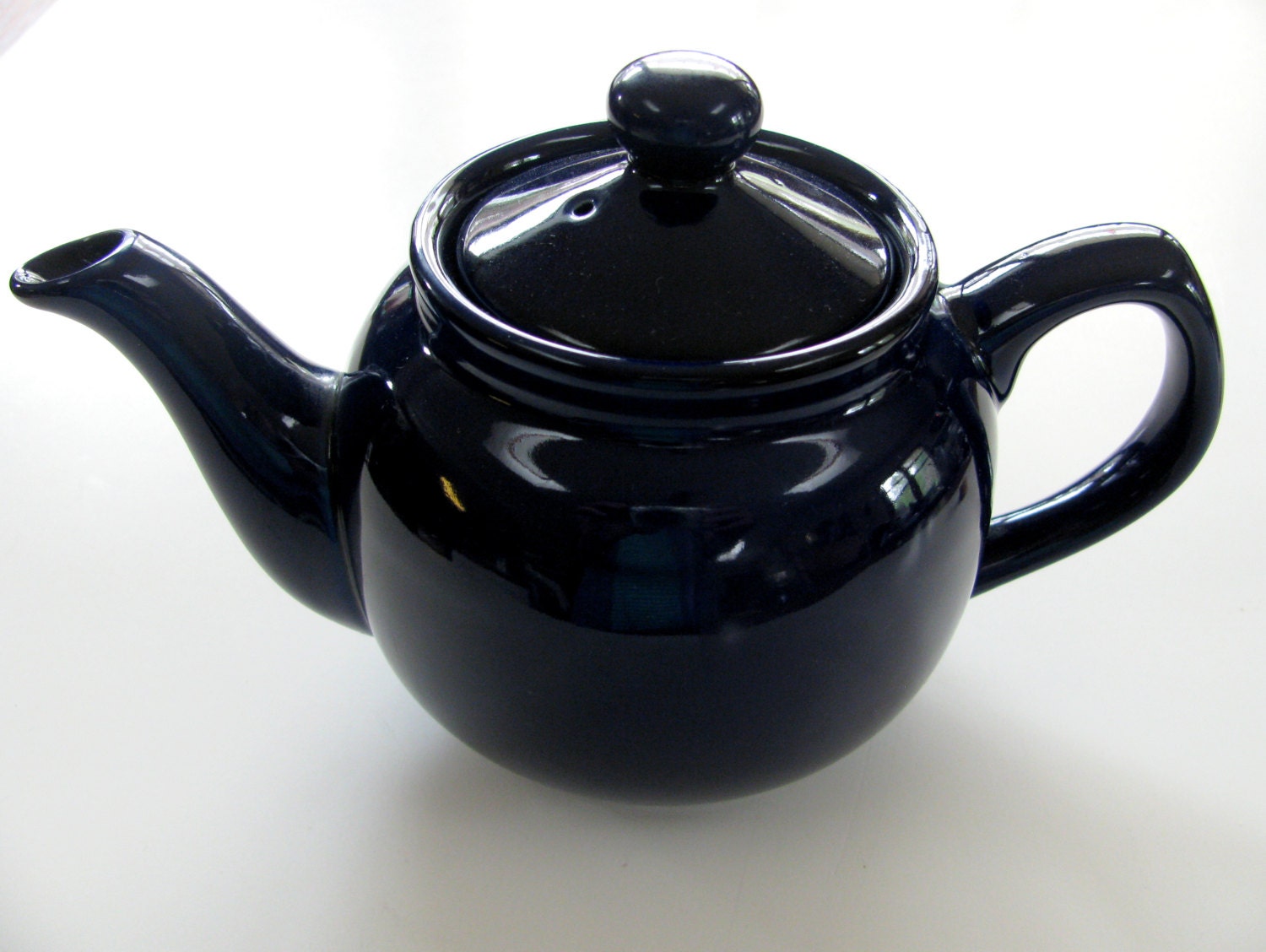 Old Amsterdam Teapot Cobalt Blue Vintage Tea Pot Porcelain