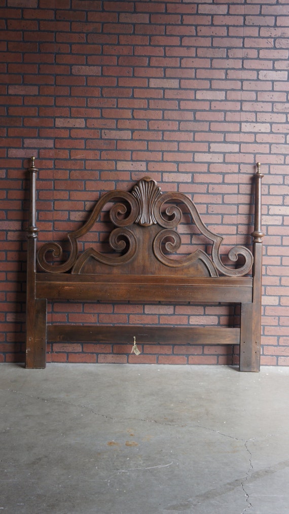 Henredon Queen/Full Headboard Vintage Headboard / French
