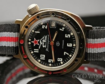 montre vostok russe Vintage - nous vendeur - komandirskie - 2414A ...