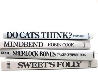 Taupe/ Grey Vintage Books / Book Decor / Home Decorating / Instant Library / Library Filler / Decorative Books / Grey Taupe Books