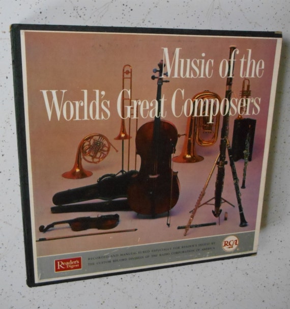 Music of the World's Great Composers by dabubblegumgirl on Etsy