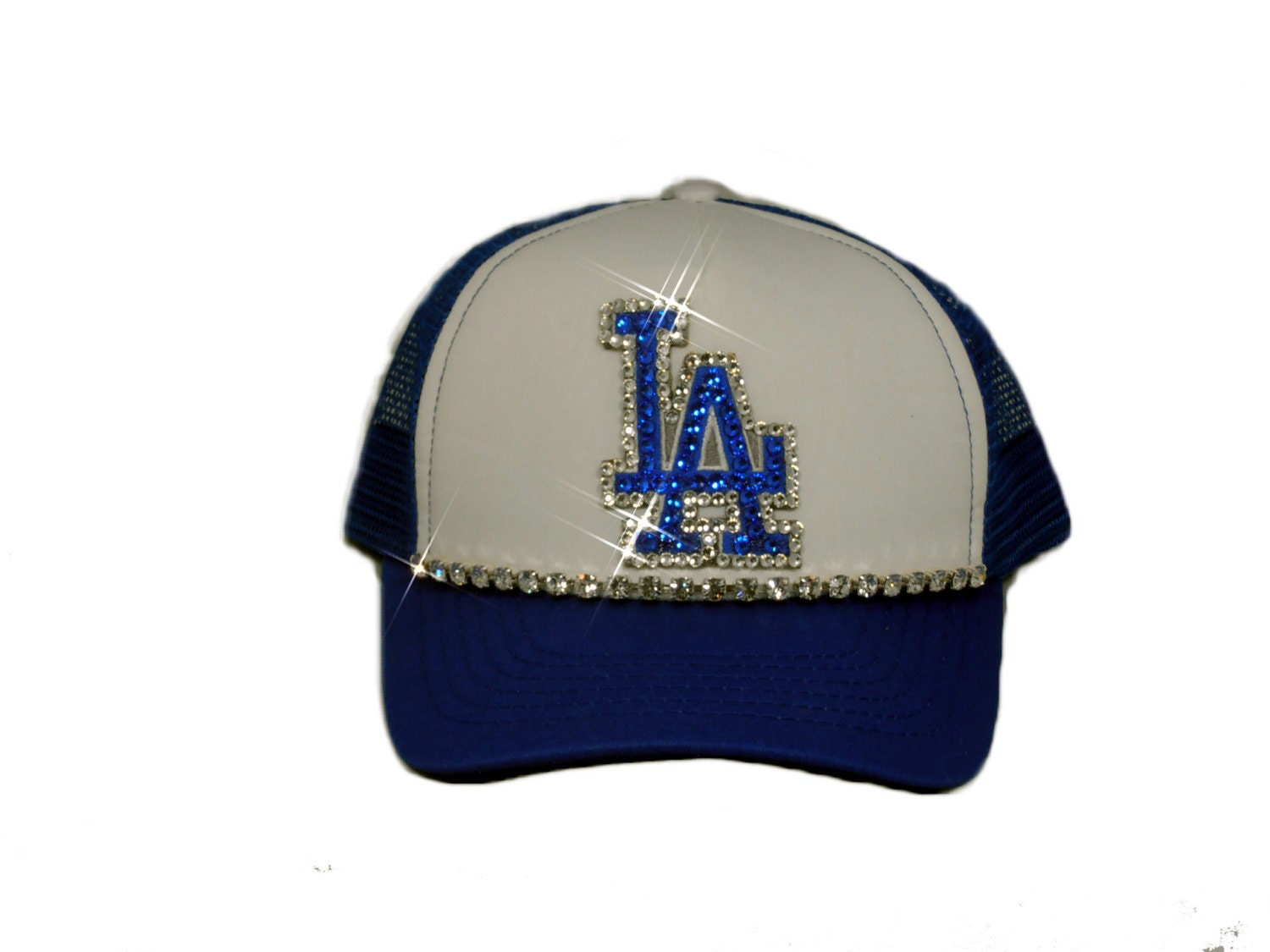 Los Angeles Dodgers womens trucker hat by Timetwochange on Etsy