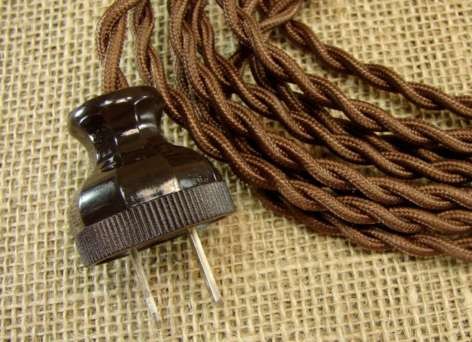 Vintage Style Extension Cord Cloth Extension Cord 12