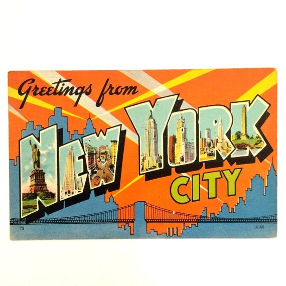 Vintage Postcard Font 4