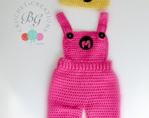 Ready to Ship Baby Girl Minion Overalls-Crochet Minion ...