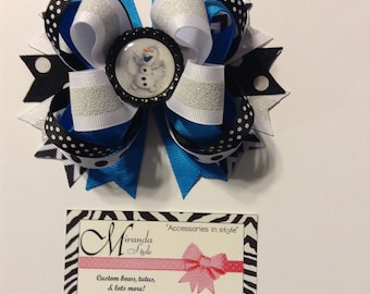 Olaf Frozen hair bow ***FREE SHIPPING***